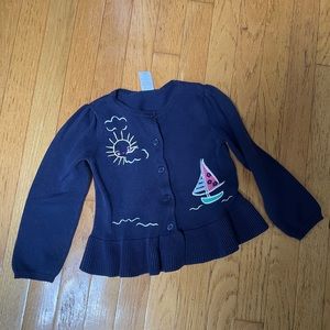 Kids Gymboree Nautical Sweater size 4T
